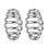 3" Chrome Coiled Solo Seat Springs For Harley Chopper Bobber Motorcycl 3