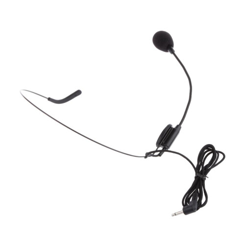 Back Electret Unidirectional Headworn Microphone with Bending Type Pl 1