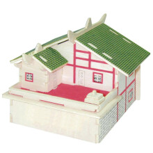 Children Brilliant Gifts Toys 3D Wooden Puzzles DIY Assembled China Ji