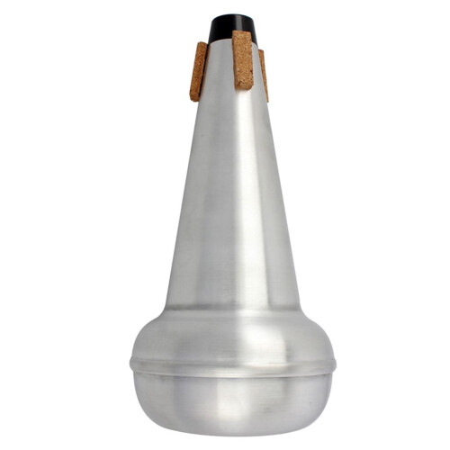 Aluminium Alloy Tenor Trombone Mute for Practice Musical Accessory Sil 2