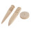 Multi-Size Wood Slicker Leather Edge Burnisher Leathercraft Burnishing 3