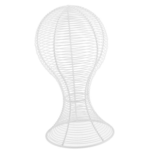 Stable Metal Hat Cap Rack Hair Wig Holder Storage Display Stand Shelf