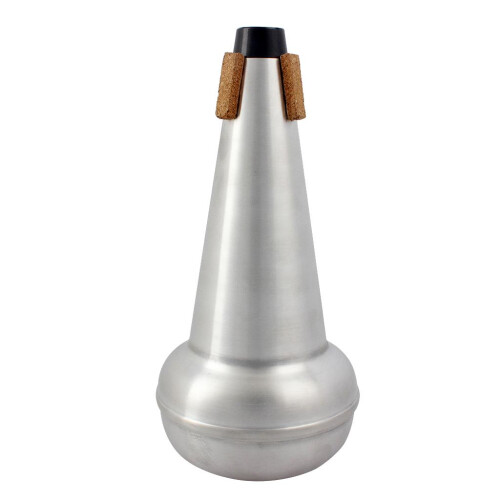 Aluminium Alloy Tenor Trombone Mute for Practice Musical Accessory Sil 1