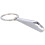 Silver 3D Train Shaped Pendant Keychain Key Ring Key Holder for Home K 2