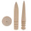 Multi-Size Wood Slicker Leather Edge Burnisher Leathercraft Burnishing 2