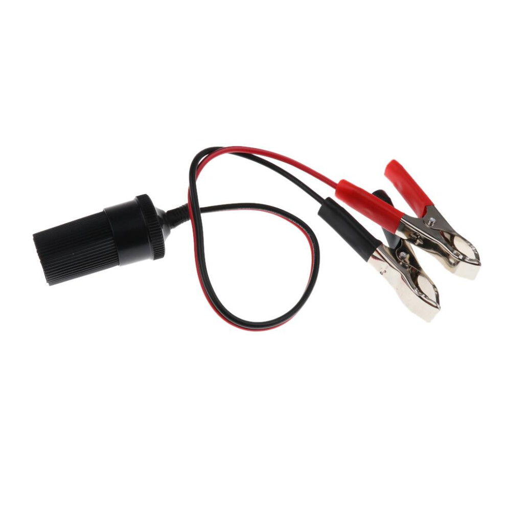 Car 30A Battery Copper Alligator Crocodile Clip Cigarette Lighter Sock 6901423381605