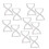 10pcs Silver Bowknot Bikini Connector 2
