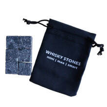 9pcs Whisky Ice Stones Drinks Cooler Cubes Rocks & Pouch Starlight