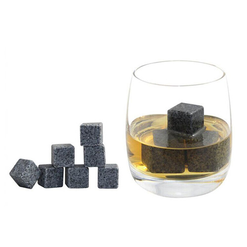 9pcs Whisky Ice Stones Drinks Cooler Cubes Rocks & Pouch Starlight 1