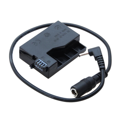 DR-E8 Dummy Battery with DC Power for     550D 600D 700D DSLR Camera 1