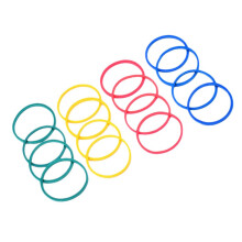 100 Pieces Colorful Elastic Rubber Bands For Tattoo Machine Suppli