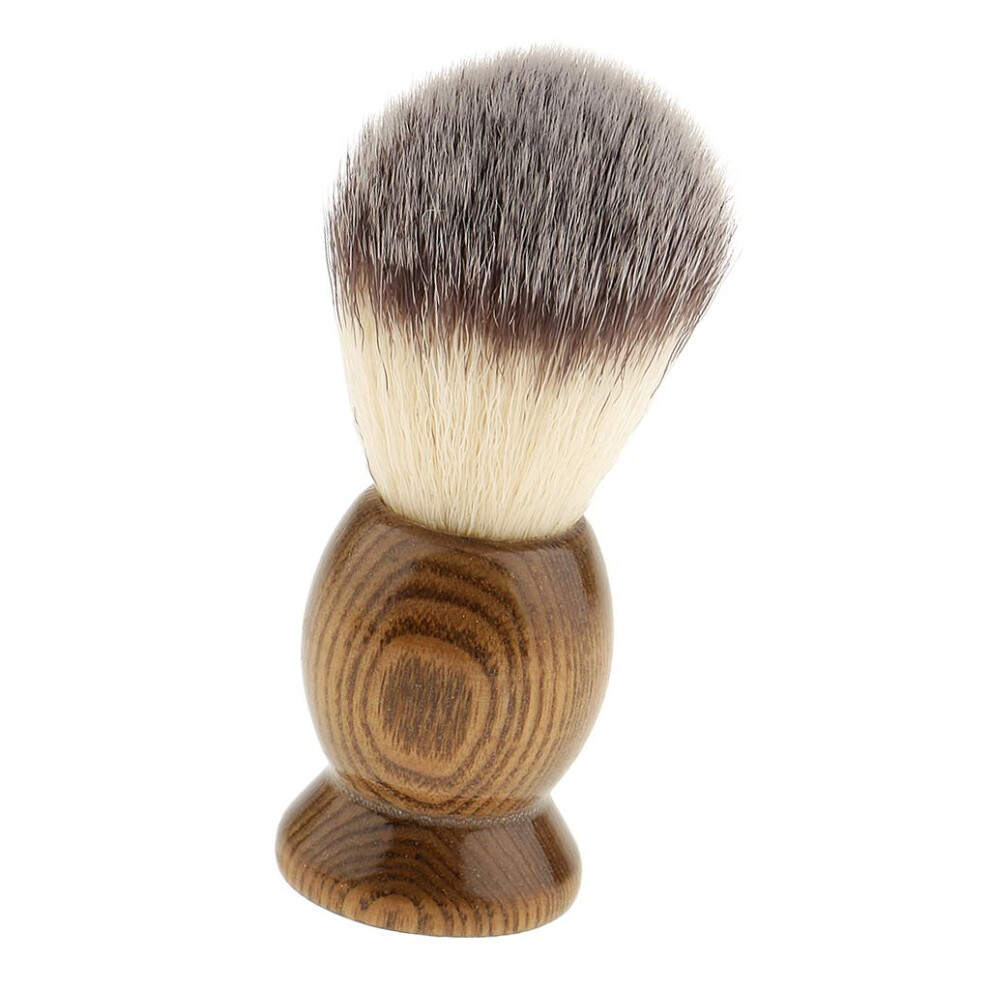 Professional Wood Salon Barber Men Shaving Brush Mens Shave Tool 10cm