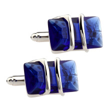Rectangle Gemstone Cufflink Cuff Link Business Formal Mens Wedding Jew