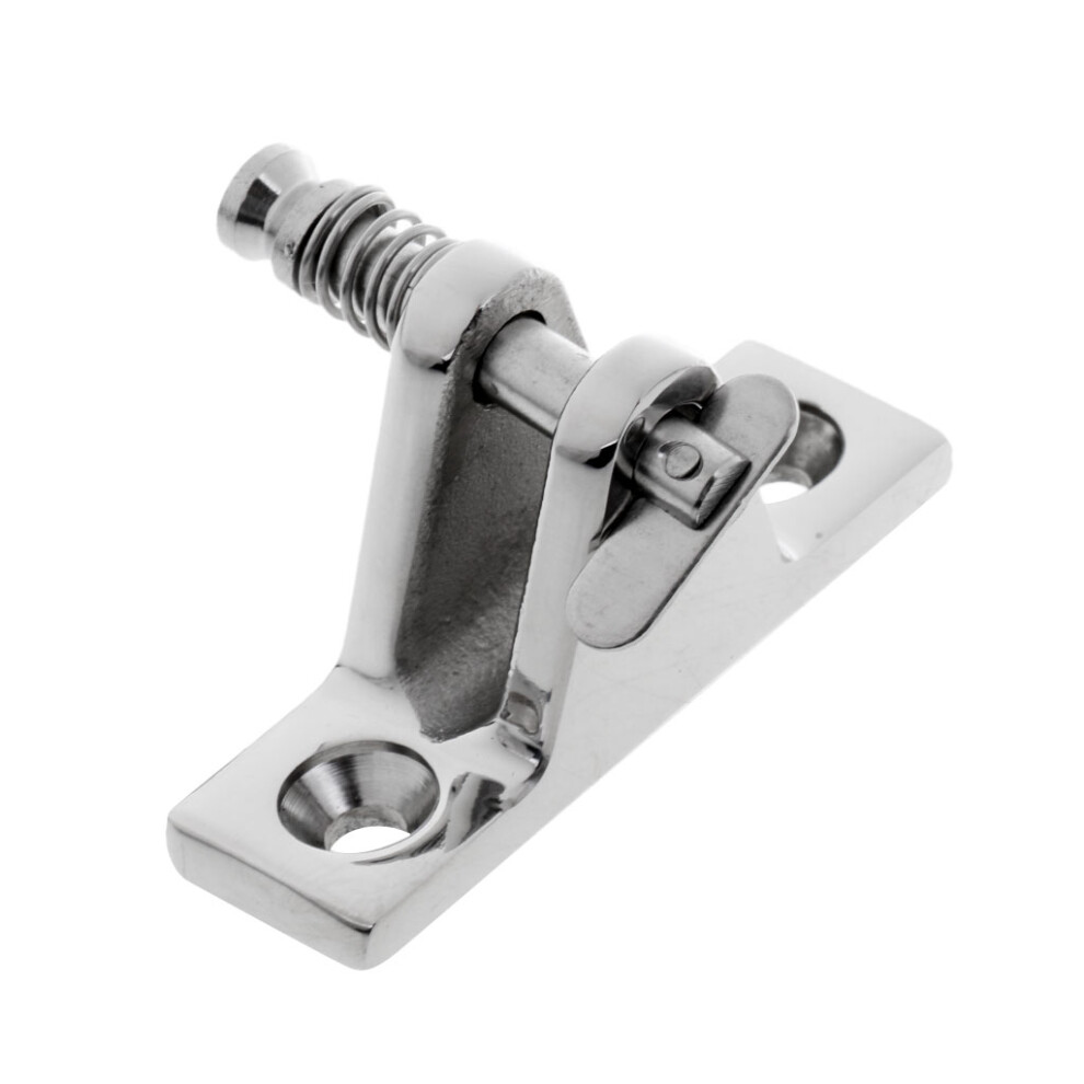 316 Stainless Steel Angled Deck Hinge Quick Release Pin For Bimini Boa 6901423378551