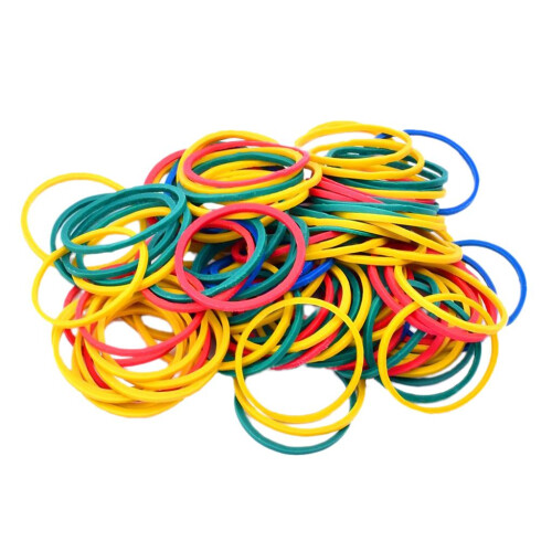 100 Pieces Colorful Elastic Rubber Bands For Tattoo     Machine Suppli 2