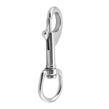 304 Stainless Steel Bolt Snap Hook 80mm Dog Lead Leather Craft Swivel