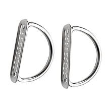 2 Pack Stainless Steel Scuba Dive Weight Belt Keeper D Rings for 5cm W