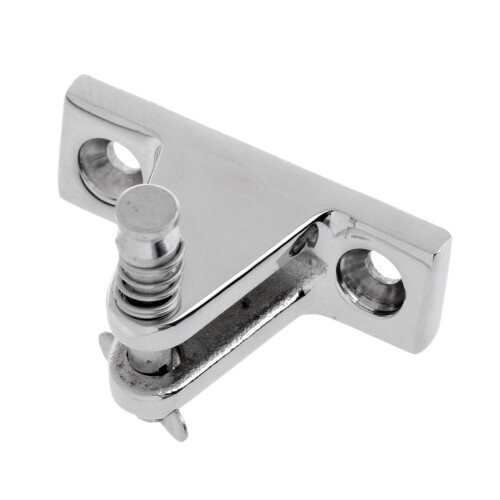 316 Stainless Steel Angled Deck Hinge Quick Release Pin for Bimini Boa 2