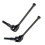 2PCS 102015 Upgrade Universal DriveShaft For 1/10 redcat HSP Black 2