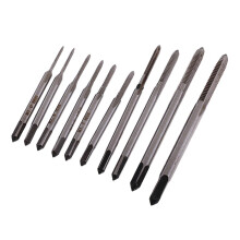 10Piece M1-M3.5 Mini Hand Screw Tap Alloy Steel Screw Drill Bits Tool
