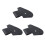 3pcs End-Pin Jack Strap for Acoustic Guitar Mandolin Pickup Socket Acc 1