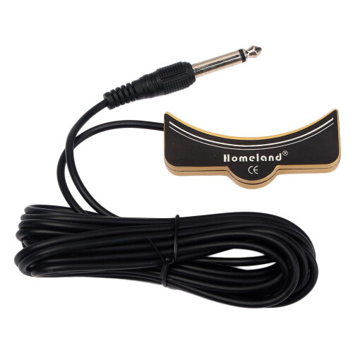 Clip-on Soundhole Pickup 6.35mm Jack 5M Cable for Classical Acoustic G 1