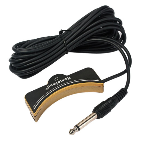 Clip-on Soundhole Pickup 6.35mm Jack 5M Cable for Classical Acoustic G 2