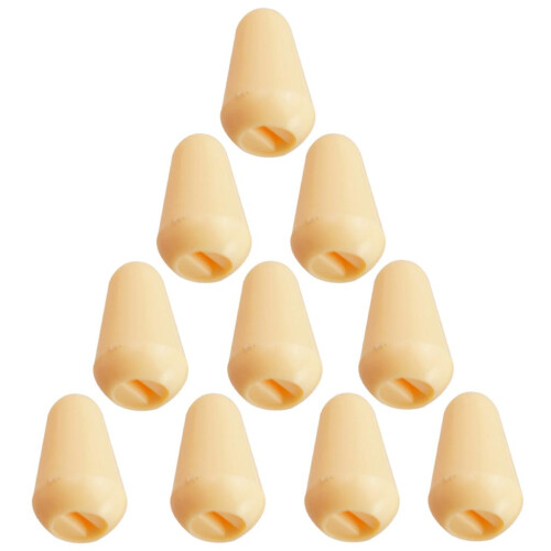10 Pieces Plastic 5-way Toggle Switches Knobs Cap for ST SQ Electric G 1