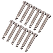 12 Pieces Electric Guitar Pickup Humbucker Polepiece Mounting Screws