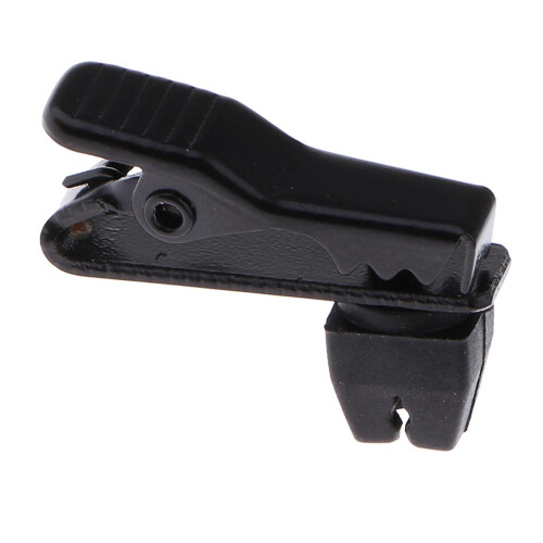 Mini 5mm Microphone Lapel Tie Clip Holder for Chat Meeting Interview 2