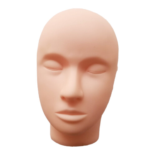 Silicone Practice Mannequin Manikin Lashes Extension Makeup Massage Tr