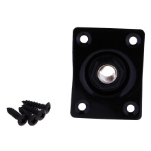 Rectangle Output Input Jack Plate Socket Plug for Electric Guitar Bass