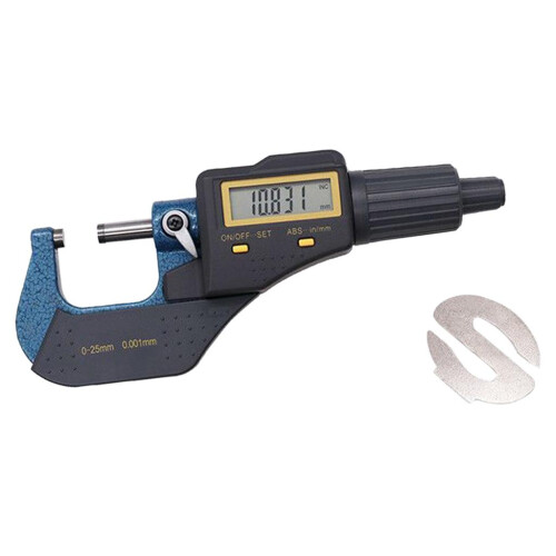 0-25mm Digital Micrometer 0.001mm Electronic Micrometers Caliper Gauge 2