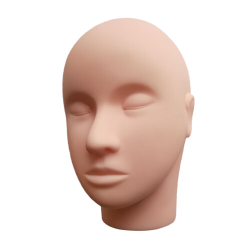 Silicone Practice Mannequin Manikin Lashes Extension Makeup Massage Tr 2