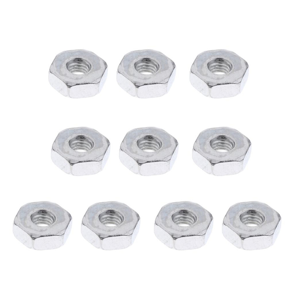 10Pieces Bar Nuts For Stihl Ms170 Ms171 Ms180 Ms181 Ms192 Ms200 Ms210 6901423388789