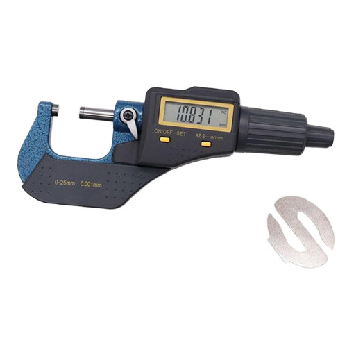0-25mm Digital Micrometer 0.001mm Electronic Micrometers Caliper Gauge 1