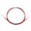 200cm Motorcycle Brake Clutch Throttle Cable Oil Hose Line Pipe Red 3