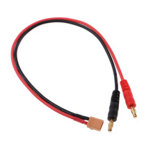 XT30 to 4.0mm Banana Plug 16AWG Cable Connector for RC Lipo Battery
