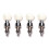5 Pieces Banjo String Tuning Pegs Tuners Machine Heads with Bushing Sp 1