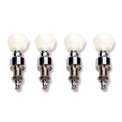 5 Pieces Banjo String Tuning Pegs Tuners Machine Heads with Bushing Sp