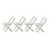 4pcs 1/64 Scale Hand Painted Chairs Scenery Model for Matchbox Decorat 1