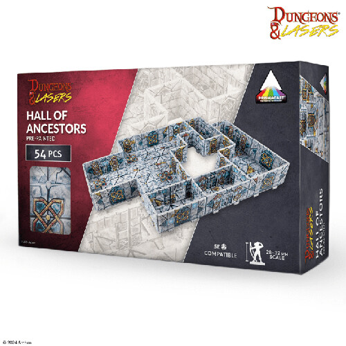 Dungeons & Lasers Halls of the Ancestors Prepainted