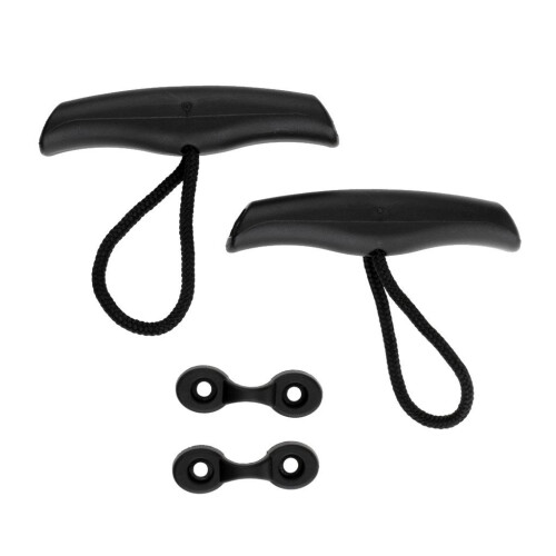 2 Pieces Kayak Canoe Boat Toggle Carry Handles Replacement with Deck L 1