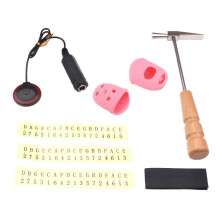 Kalimba Thumb Piano Tuning Tool+Fingertip Protectors+Note Sticker+Pick