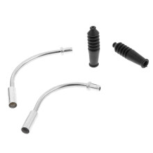 Mountain Road Bike Liner V Brake Noodles Cable Guide Boots Set Front R