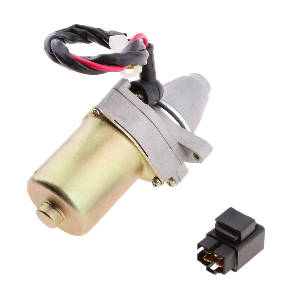 Starter & Relay Solenoid For Suzuki Lt80 Quadsport 80 2X4 87-06 6901423382251