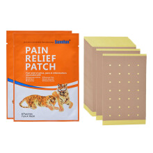 Tiger Pain Balm Relief Plaster Patches - 16 pcs - 7 x 10 cm