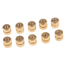 10 Pieces Baritone Knurled Screw for Brass Instrument Replacement Part