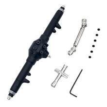 Fit WLtoys 12423 1/12 Metal Upgrade Rear Axle Gear Box Spare Parts Acc