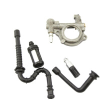 Oil Pump with Oil Line Filter Replacement Kit For STIHL 026 024 MS240